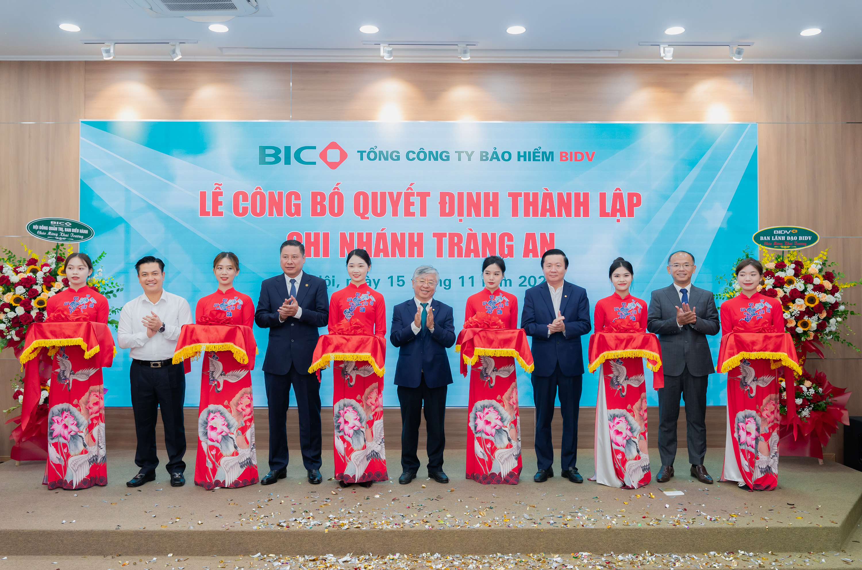 BIC khai trương hoạt động 2 chi nhánh mới BIC Kiên Giang và BIC Tràng An